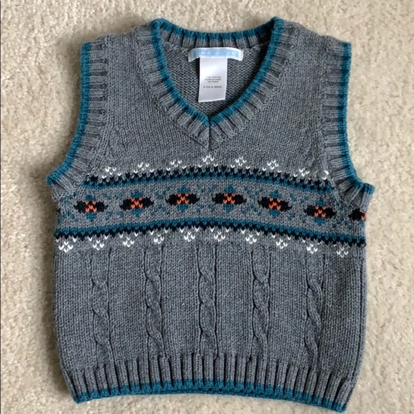 Janie and Jack sweater vest - Picture 1 of 3